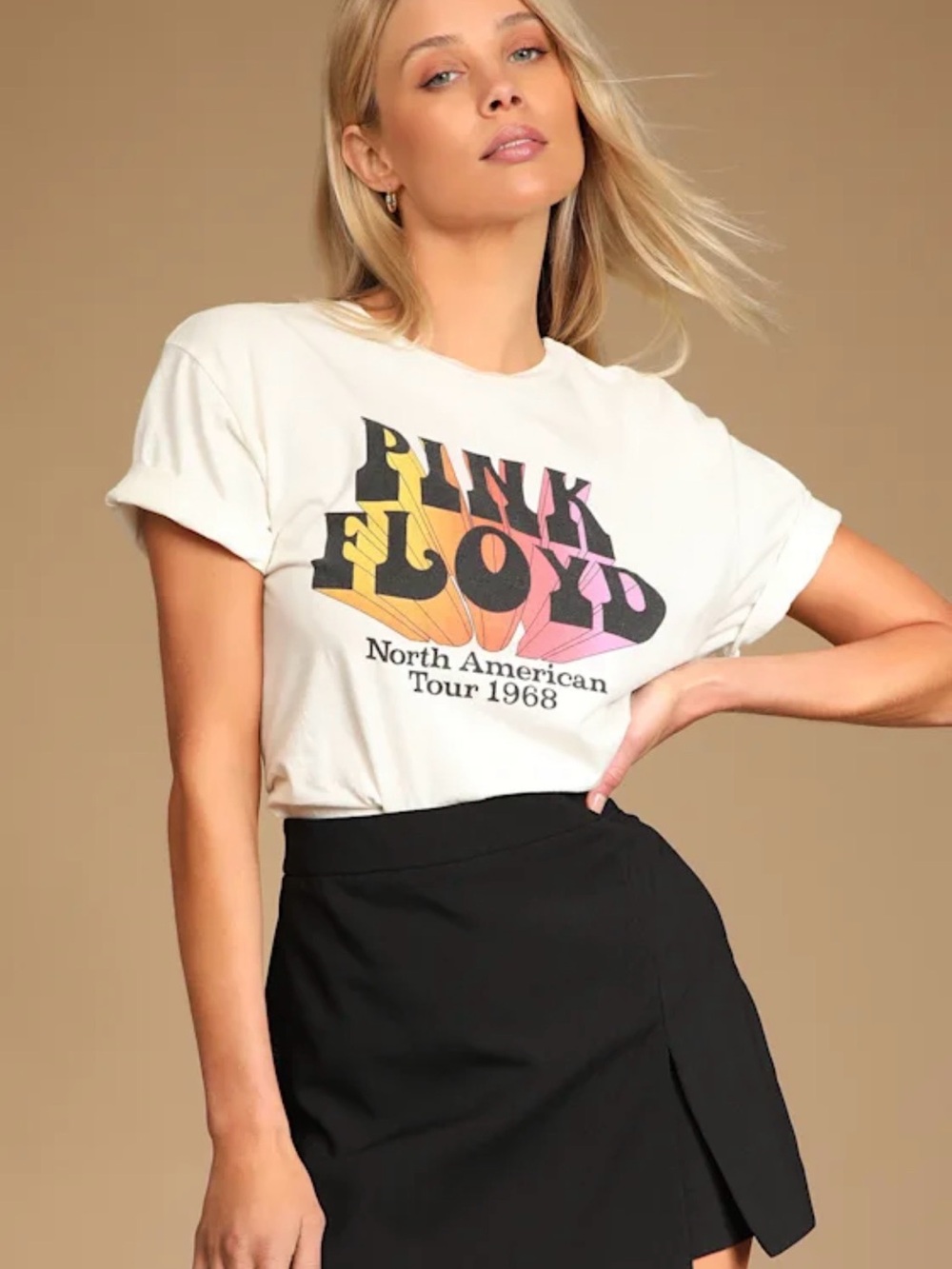 Keep it stylish Black High Waisted Skort